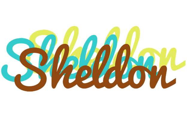 Sheldon cupcake logo