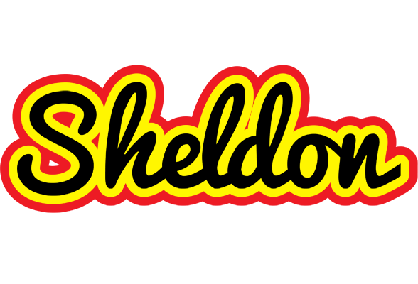 Sheldon flaming logo