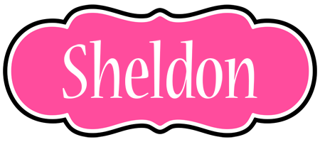 Sheldon invitation logo