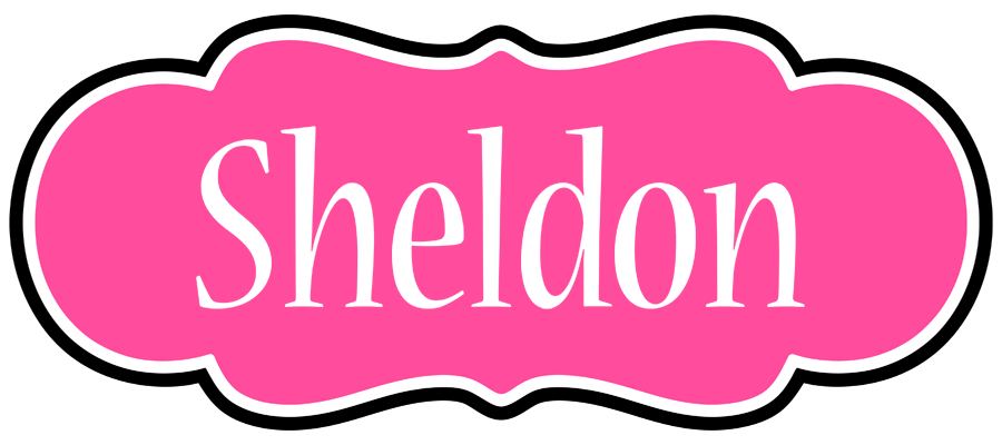 Sheldon invitation logo