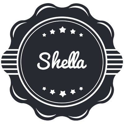 Shella badge logo