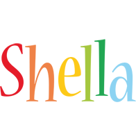 Shella birthday logo