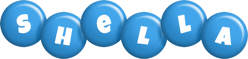 Shella candy-blue logo