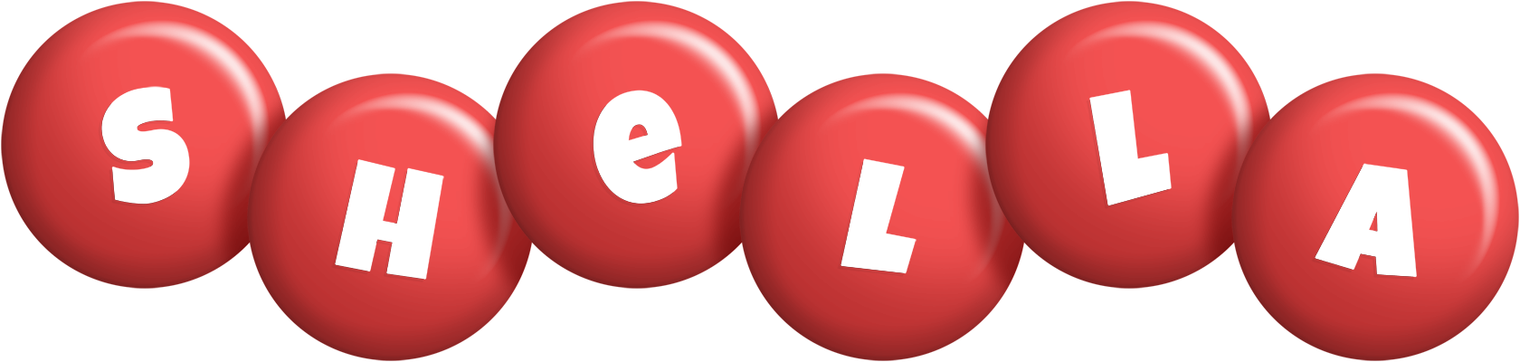 Shella candy-red logo