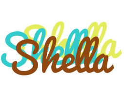 Shella cupcake logo