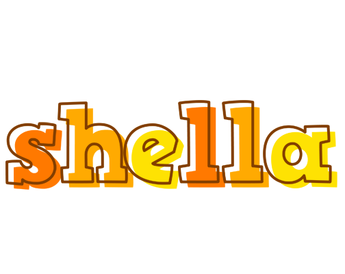 Shella desert logo