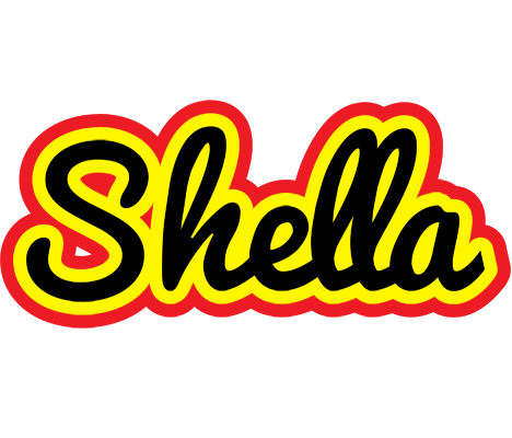 Shella flaming logo
