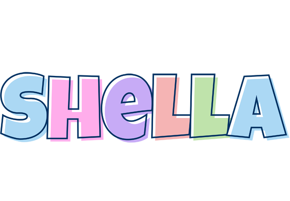 Shella pastel logo