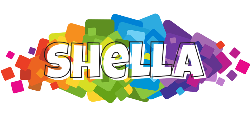 Shella pixels logo