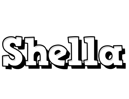 Shella snowing logo