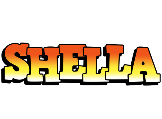 Shella sunset logo