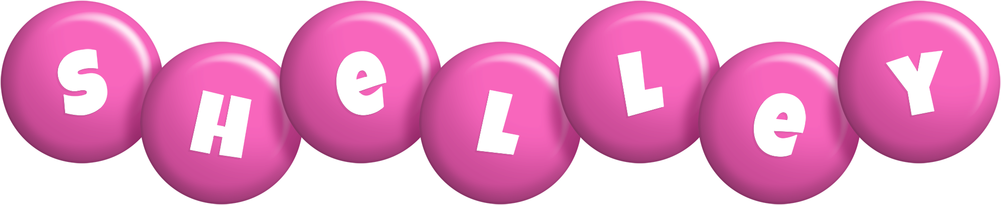 Shelley candy-pink logo