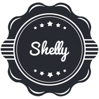 Shelly badge logo