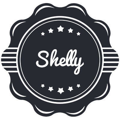Shelly badge logo