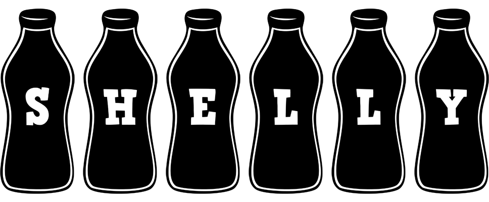 Shelly bottle logo