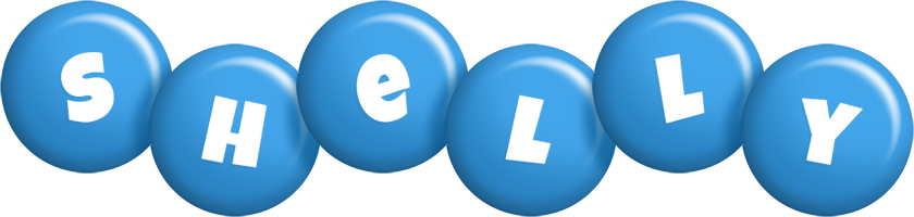 Shelly candy-blue logo