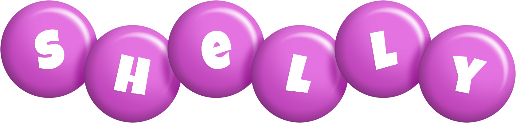 Shelly candy-purple logo