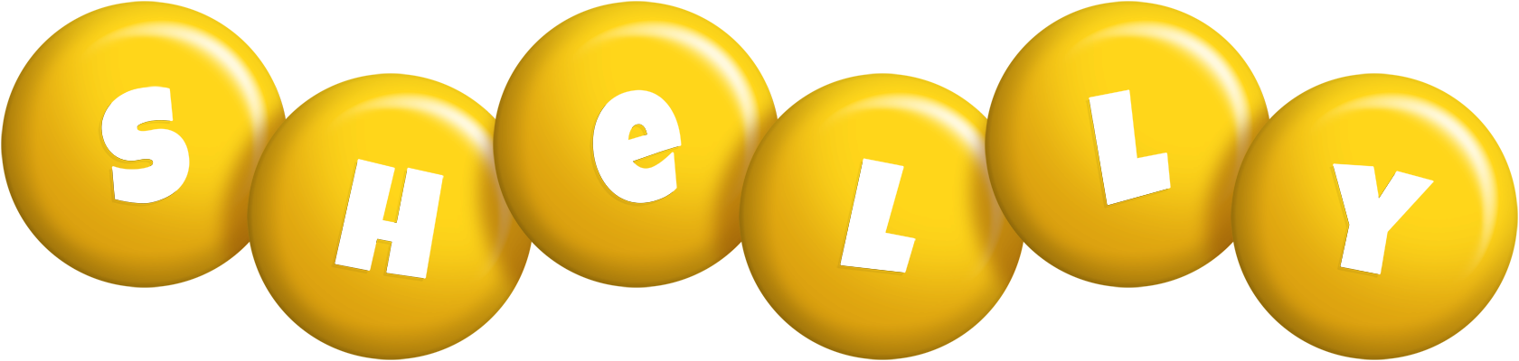 Shelly candy-yellow logo