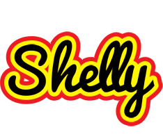 Shelly flaming logo