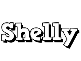 Shelly snowing logo