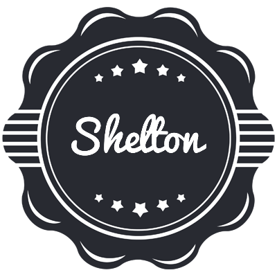 Shelton badge logo