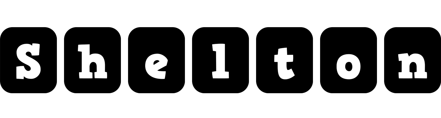 Shelton box logo
