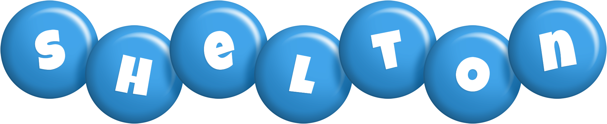 Shelton candy-blue logo