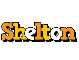 Shelton cartoon logo