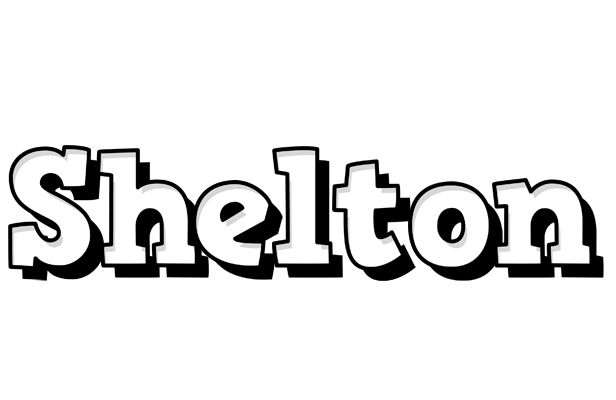 Shelton snowing logo