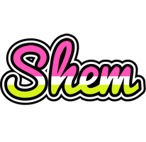 Shem candies logo
