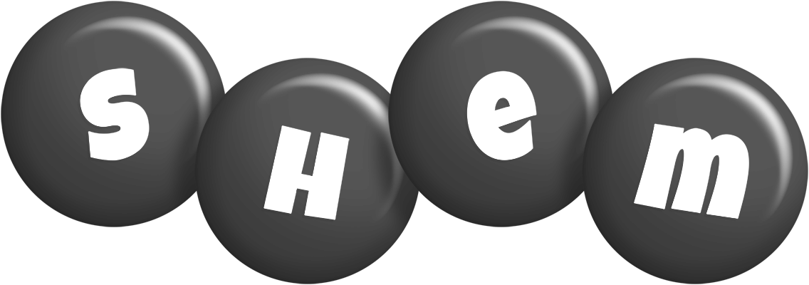 Shem candy-black logo