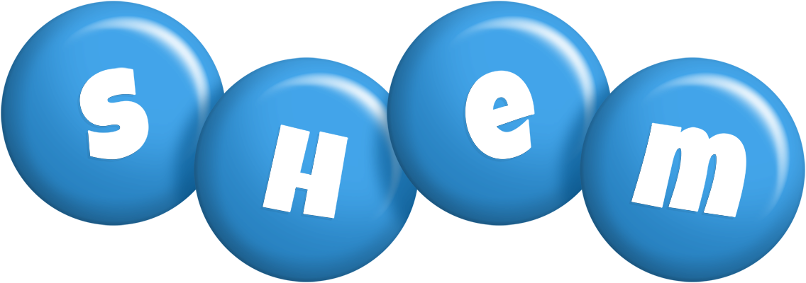 Shem candy-blue logo