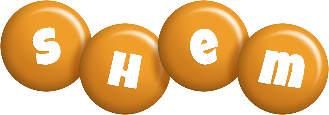 Shem candy-orange logo