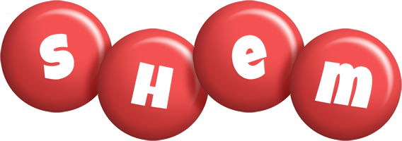 Shem candy-red logo