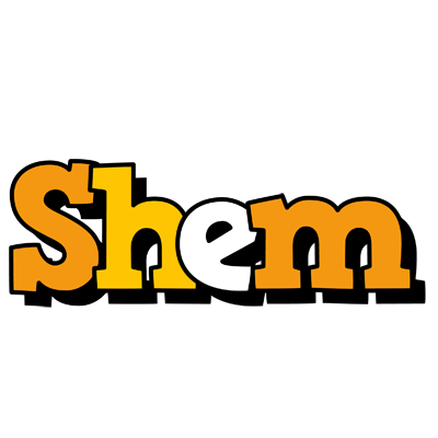 Shem cartoon logo