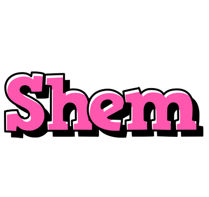 Shem girlish logo