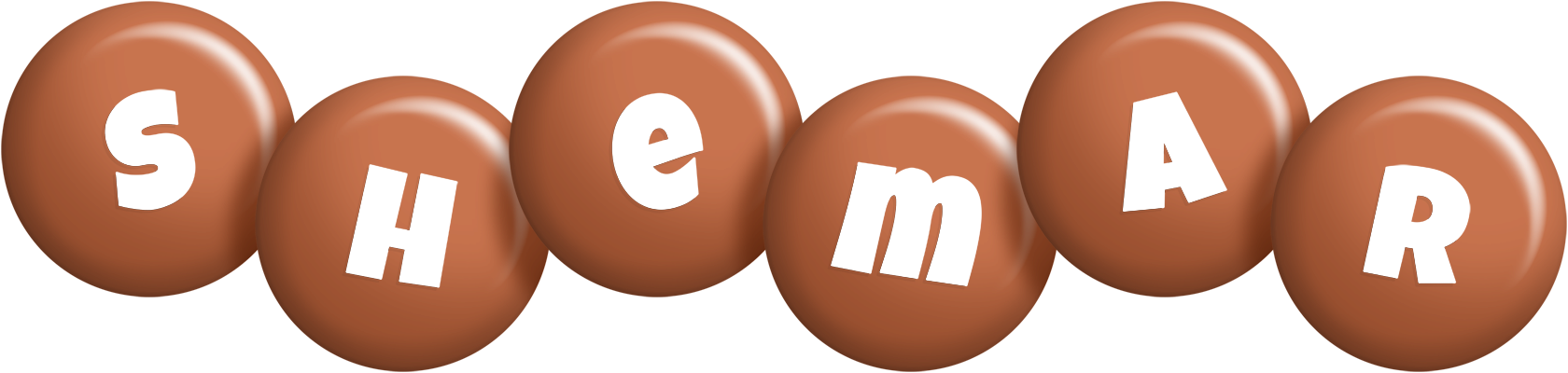 Shemar candy-brown logo