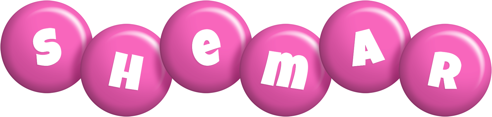 Shemar candy-pink logo
