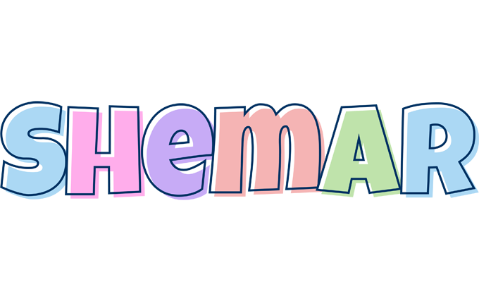 Shemar pastel logo