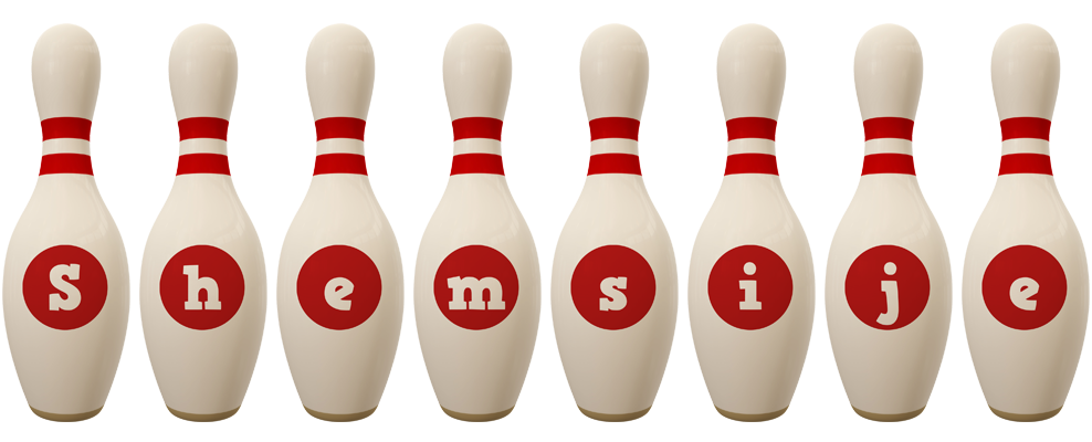 Shemsije bowling-pin logo