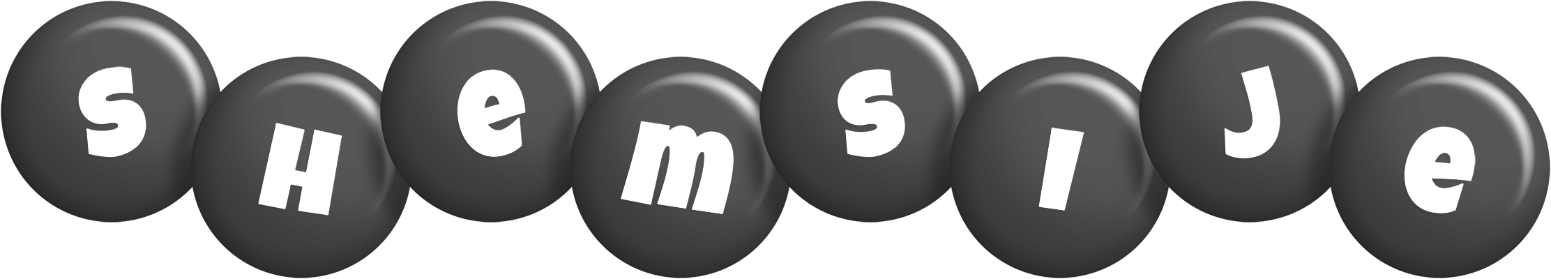 Shemsije candy-black logo