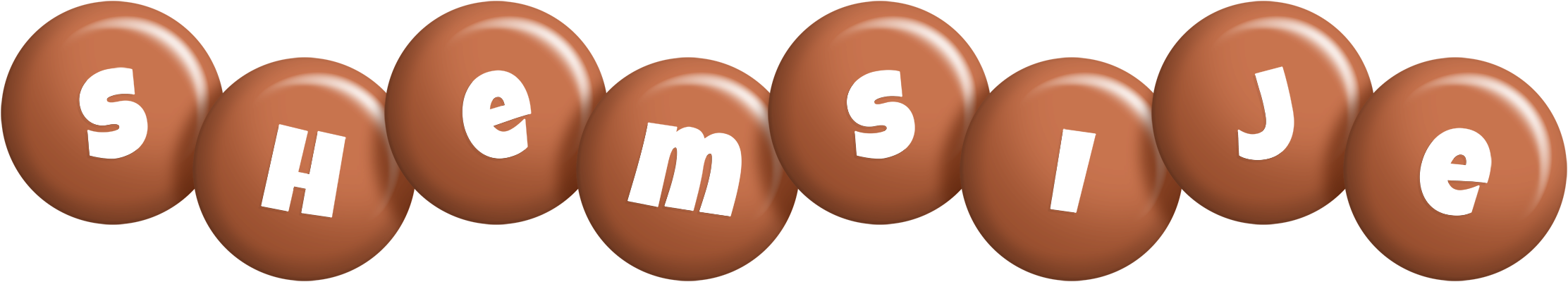 Shemsije candy-brown logo