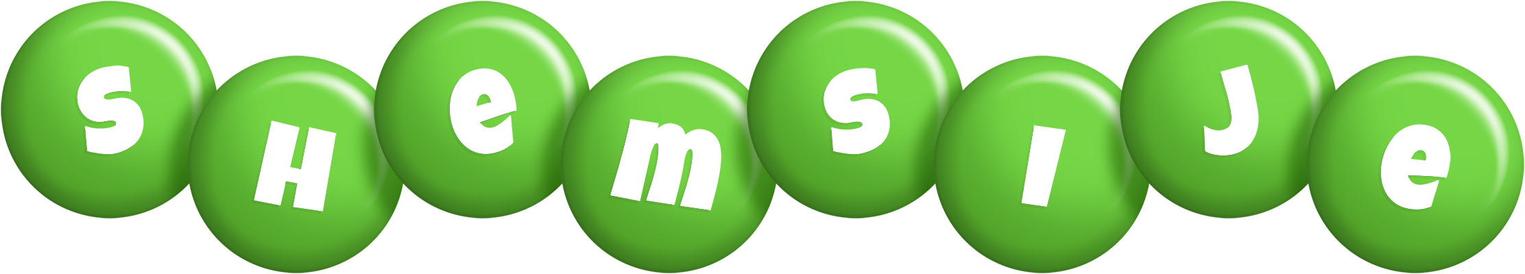 Shemsije candy-green logo