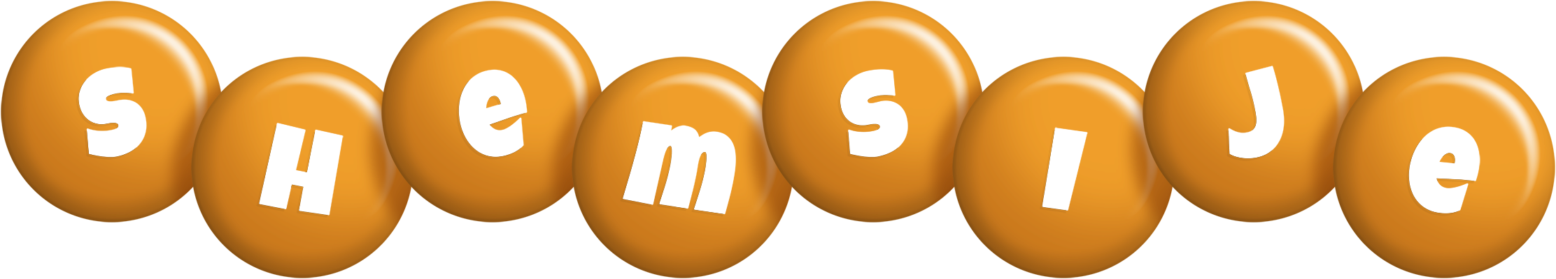 Shemsije candy-orange logo