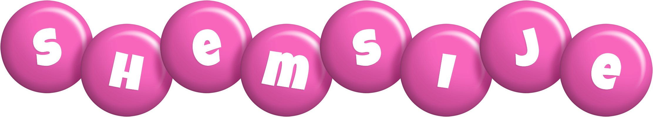 Shemsije candy-pink logo