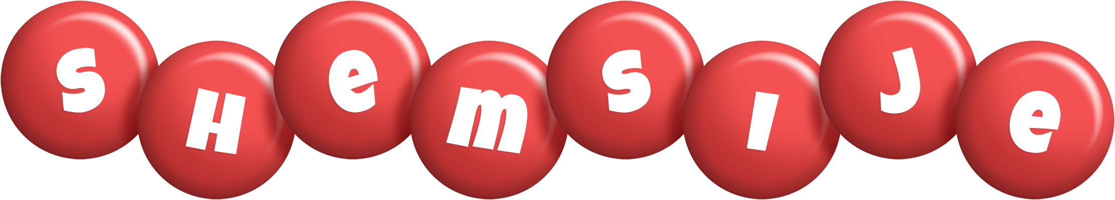 Shemsije candy-red logo