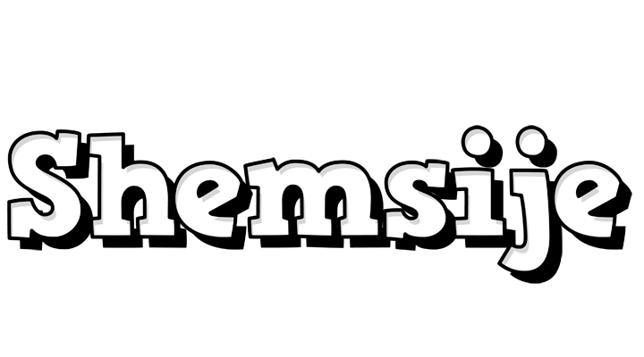 Shemsije snowing logo