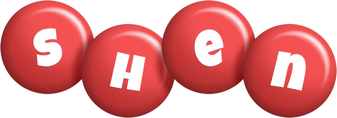 Shen candy-red logo