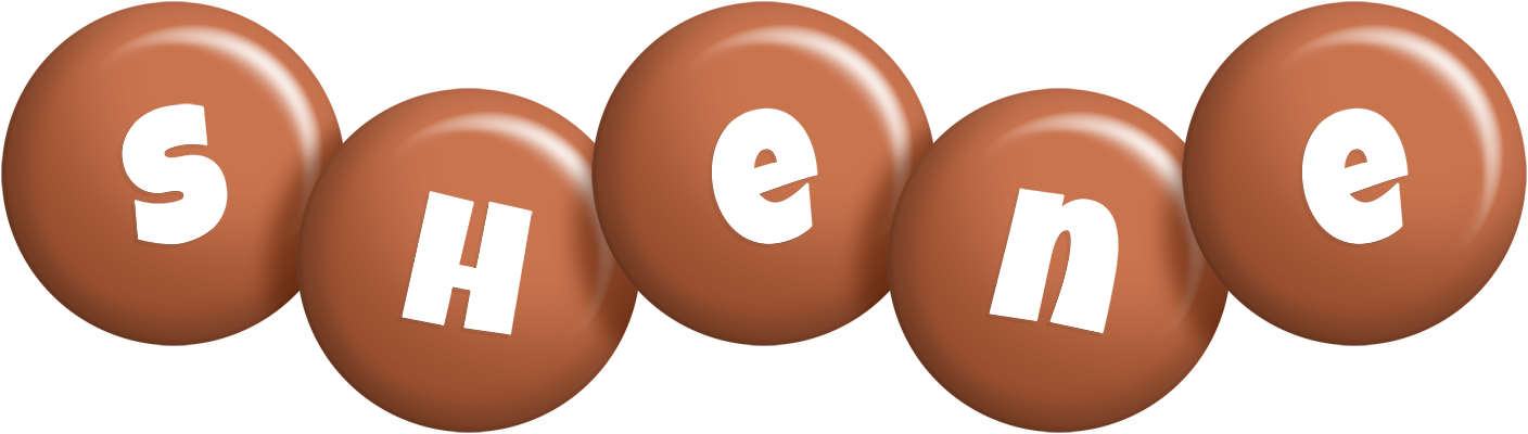 Shene candy-brown logo