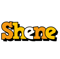 Shene cartoon logo